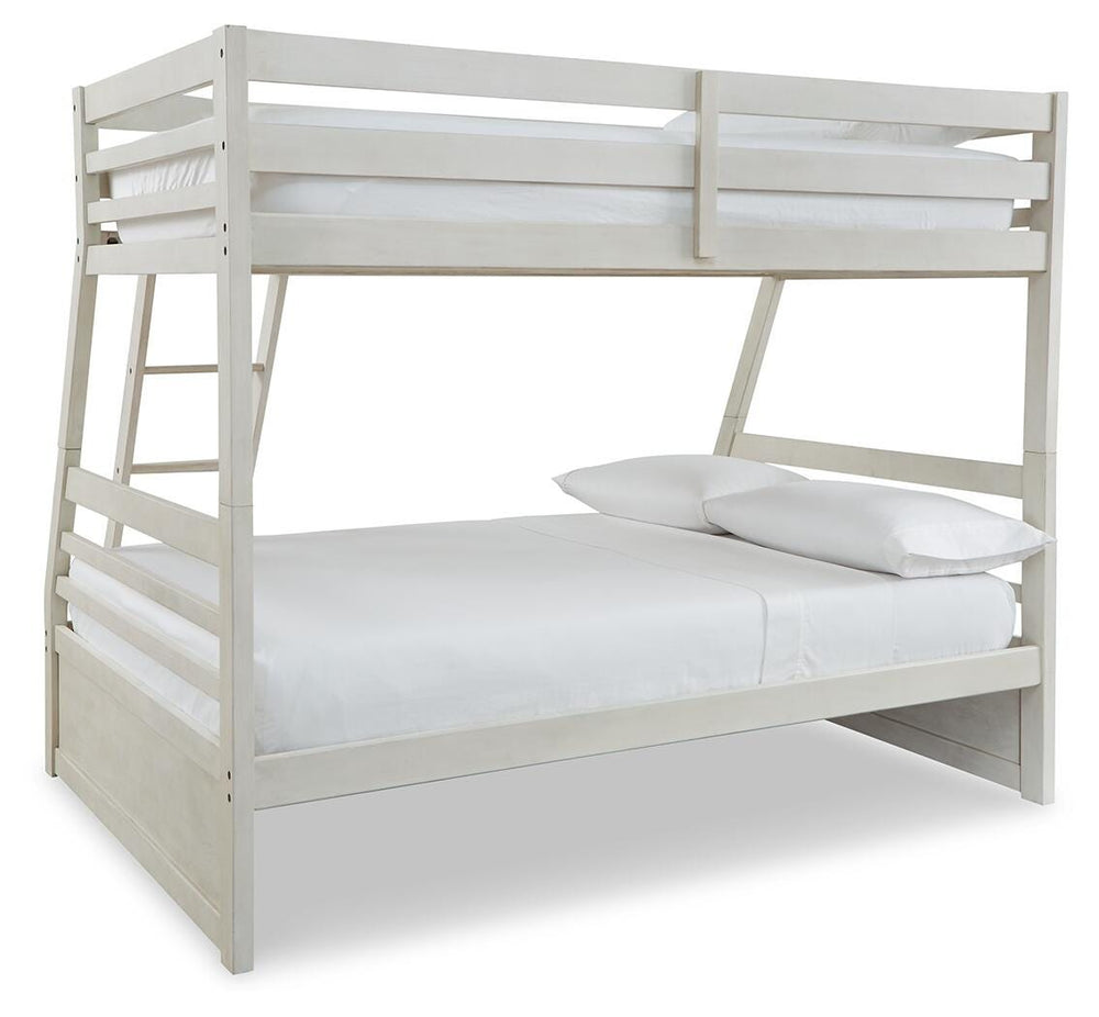 Robbinsdale Twin over Full Bunk Bed - Antique White (6)