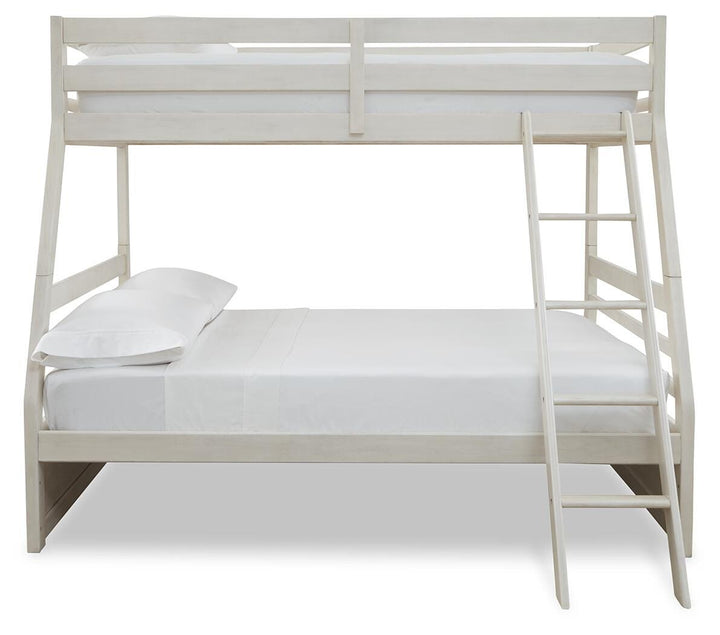 Robbinsdale Twin over Full Bunk Bed - Antique White (4)