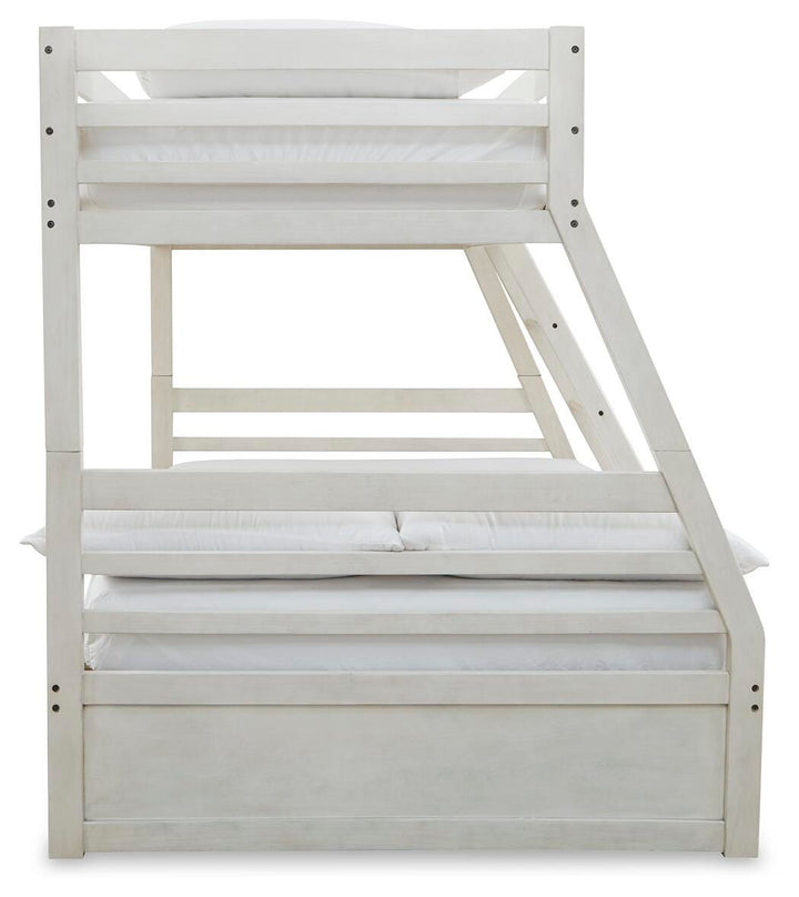 Robbinsdale Twin over Full Bunk Bed - Antique White (5)