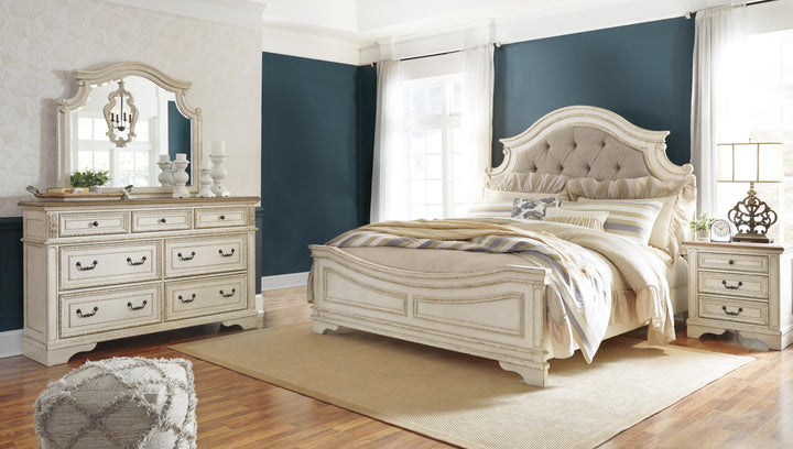 Realyn Dresser and Mirror - Two-tone (3)