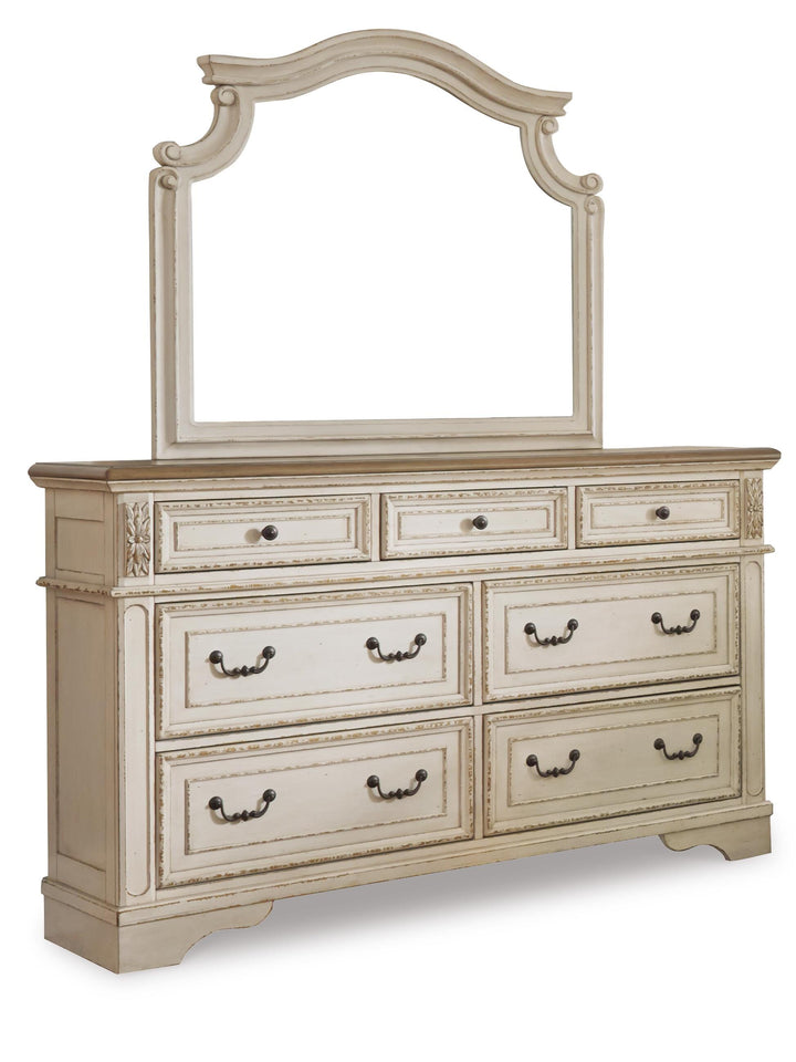 Realyn Dresser and Mirror - Two-tone (1)