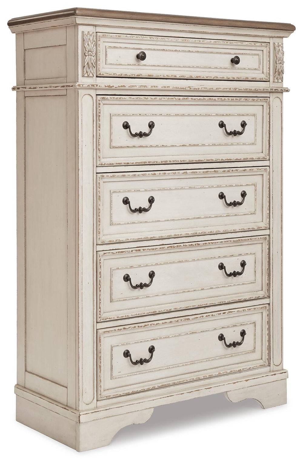 Realyn Chest and 2 Nightstands (3)