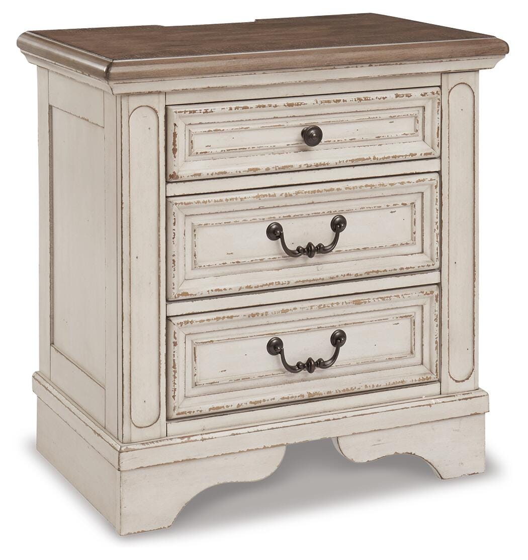 Realyn Nightstand - Two-tone (1)