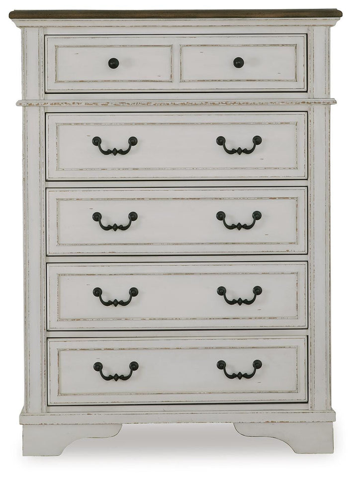 Blendon Chest of Drawers - White (4)