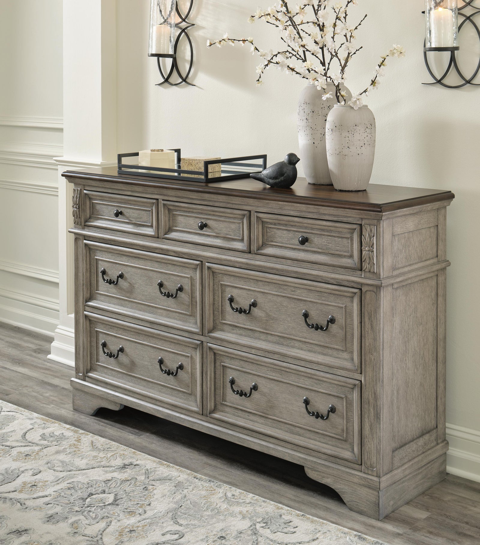 Lodenbay Dresser - Gray (2)