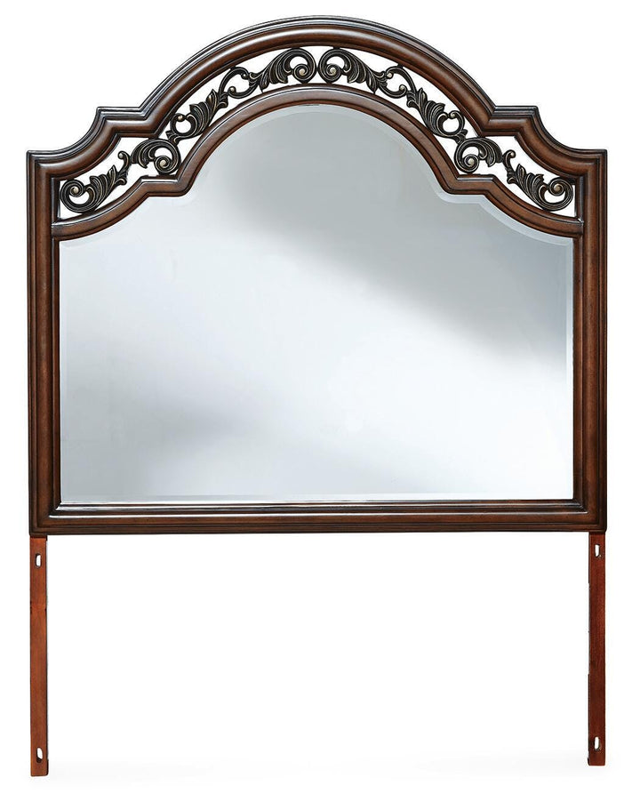 Lavinton Bedroom Mirror - Dark Brown (3)