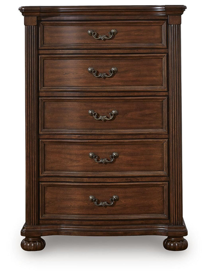 Lavinton Chest of Drawers - Dark Brown (4)