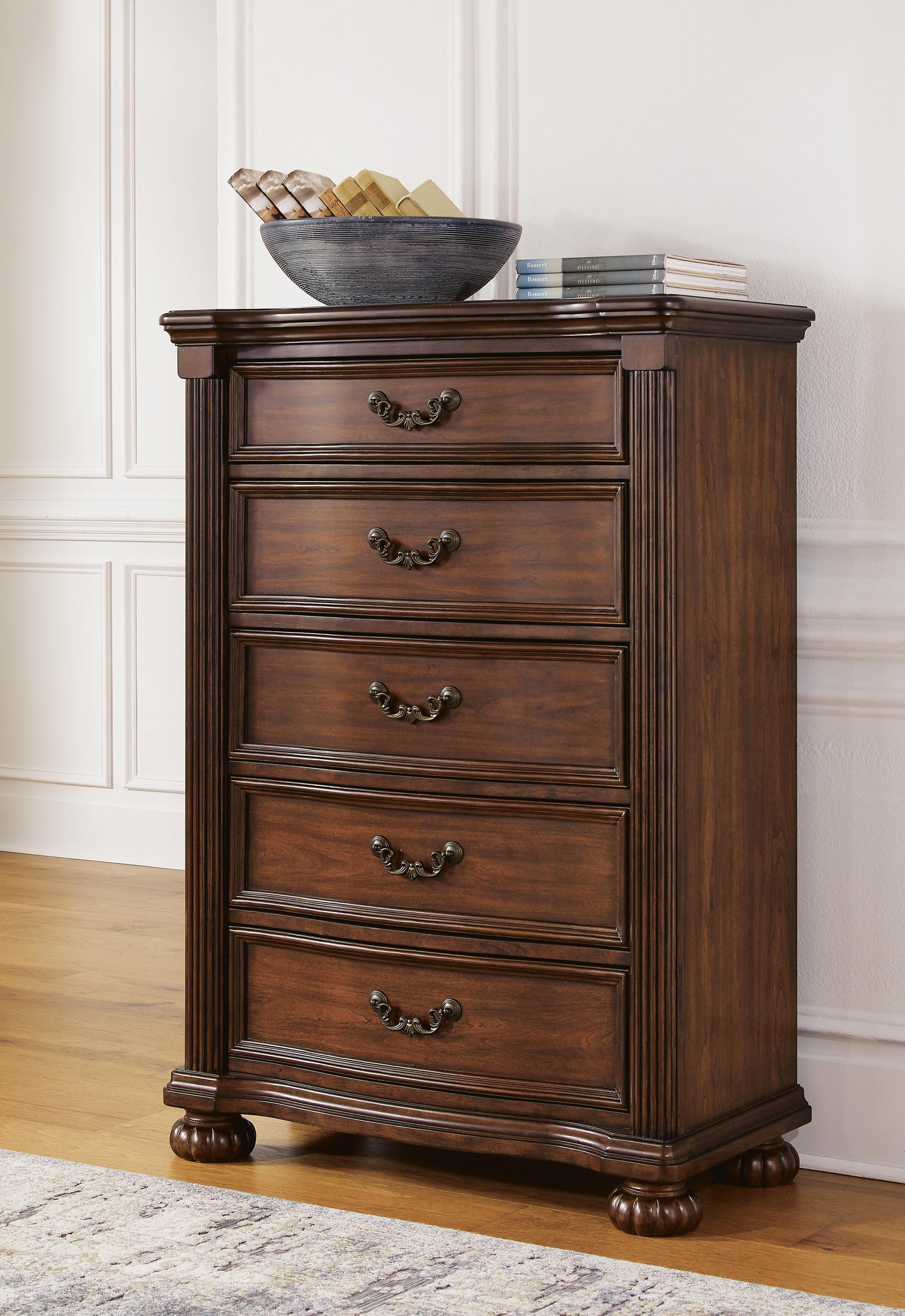 Lavinton Chest of Drawers - Dark Brown (2)