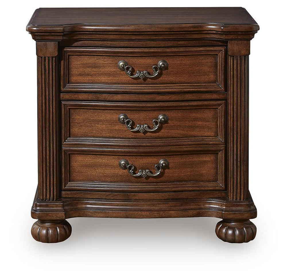 Lavinton Nightstand - Dark Brown (4)