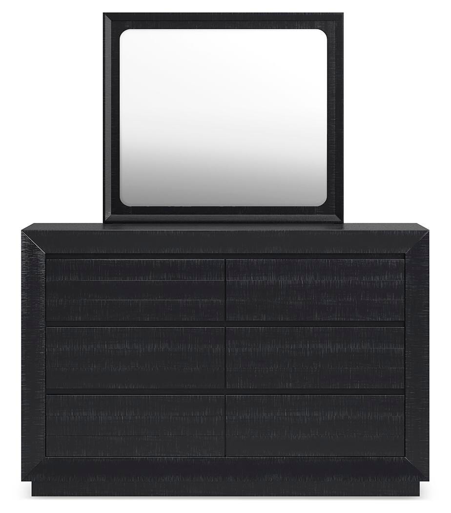 Londer Dresser and Mirror - Black (5)