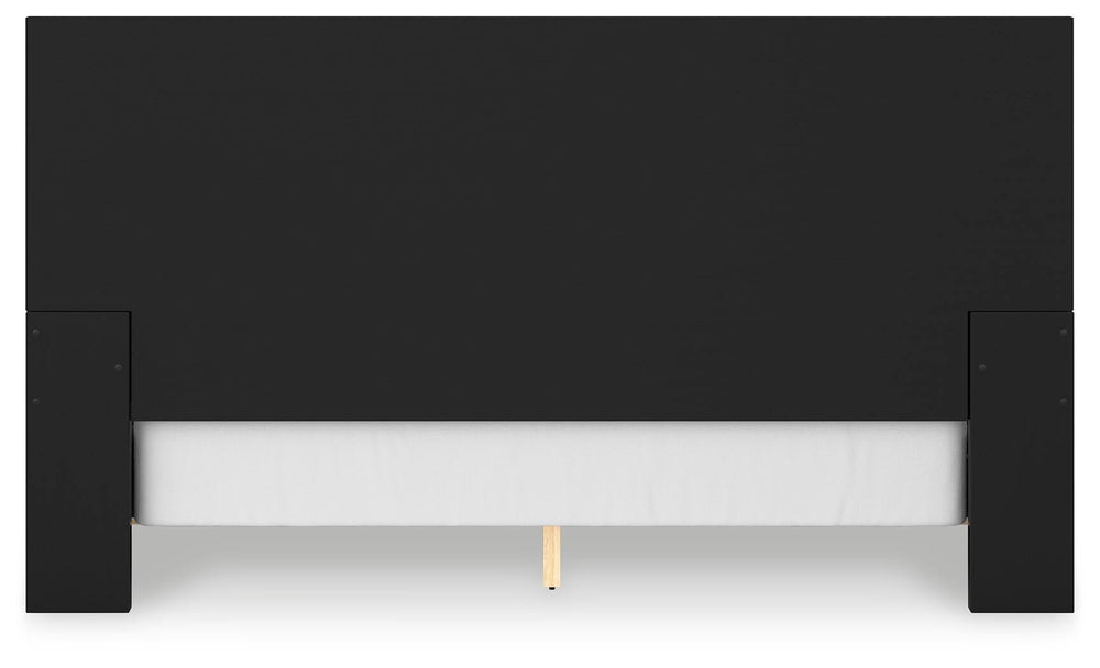 Londer King Panel Bed - Black (6)