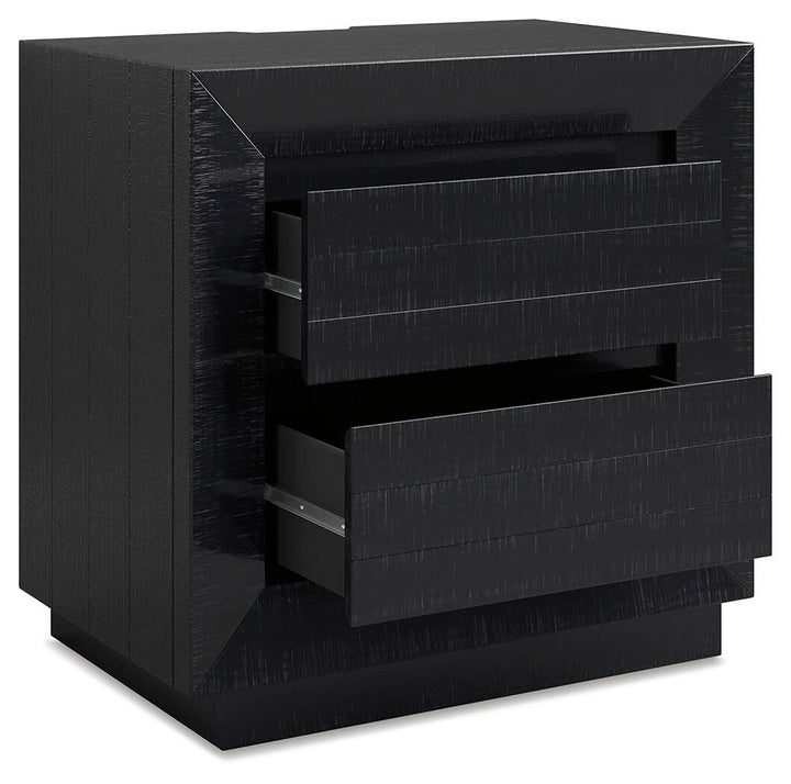 Londer Nightstand - Black (4)