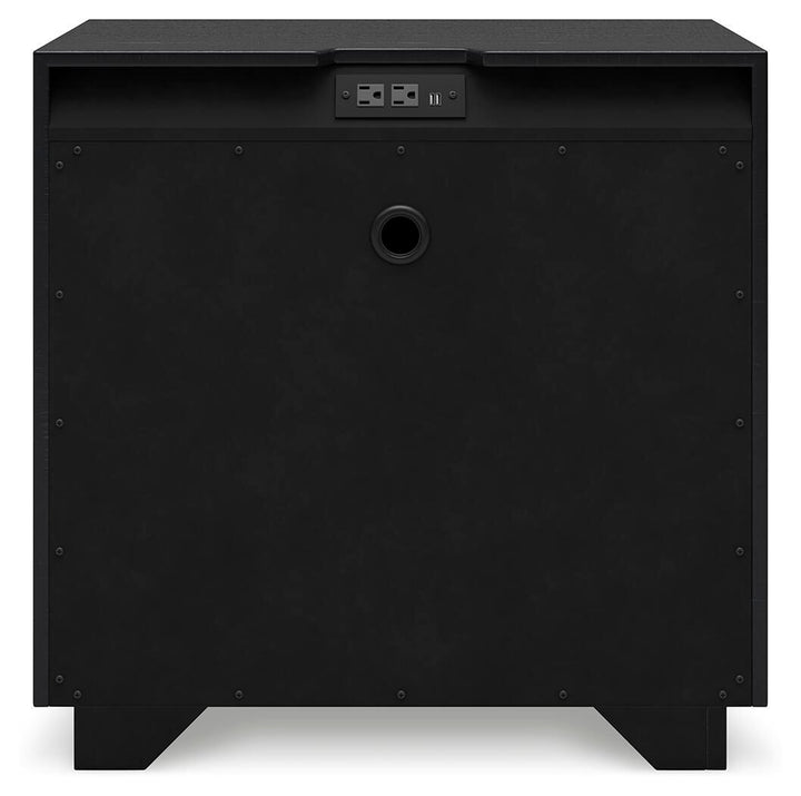 Londer Nightstand - Black (6)