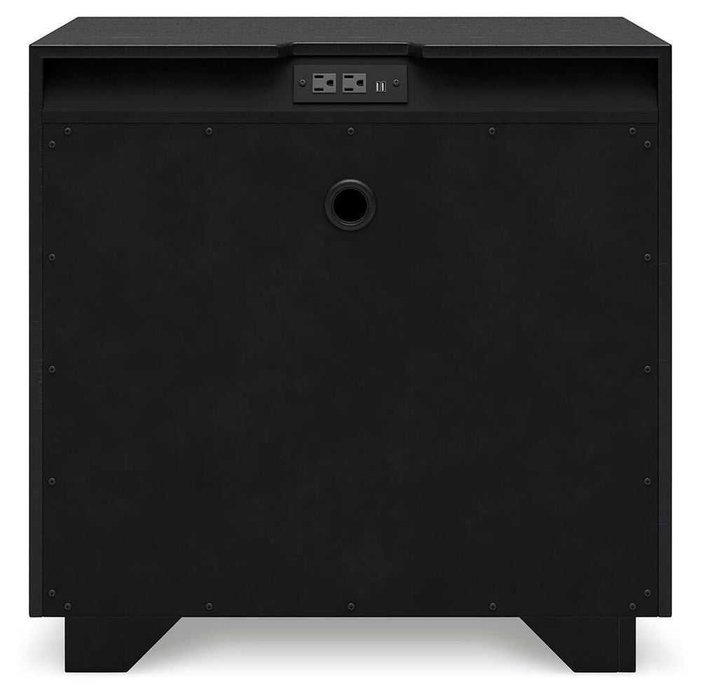Londer Nightstand - Black (6)