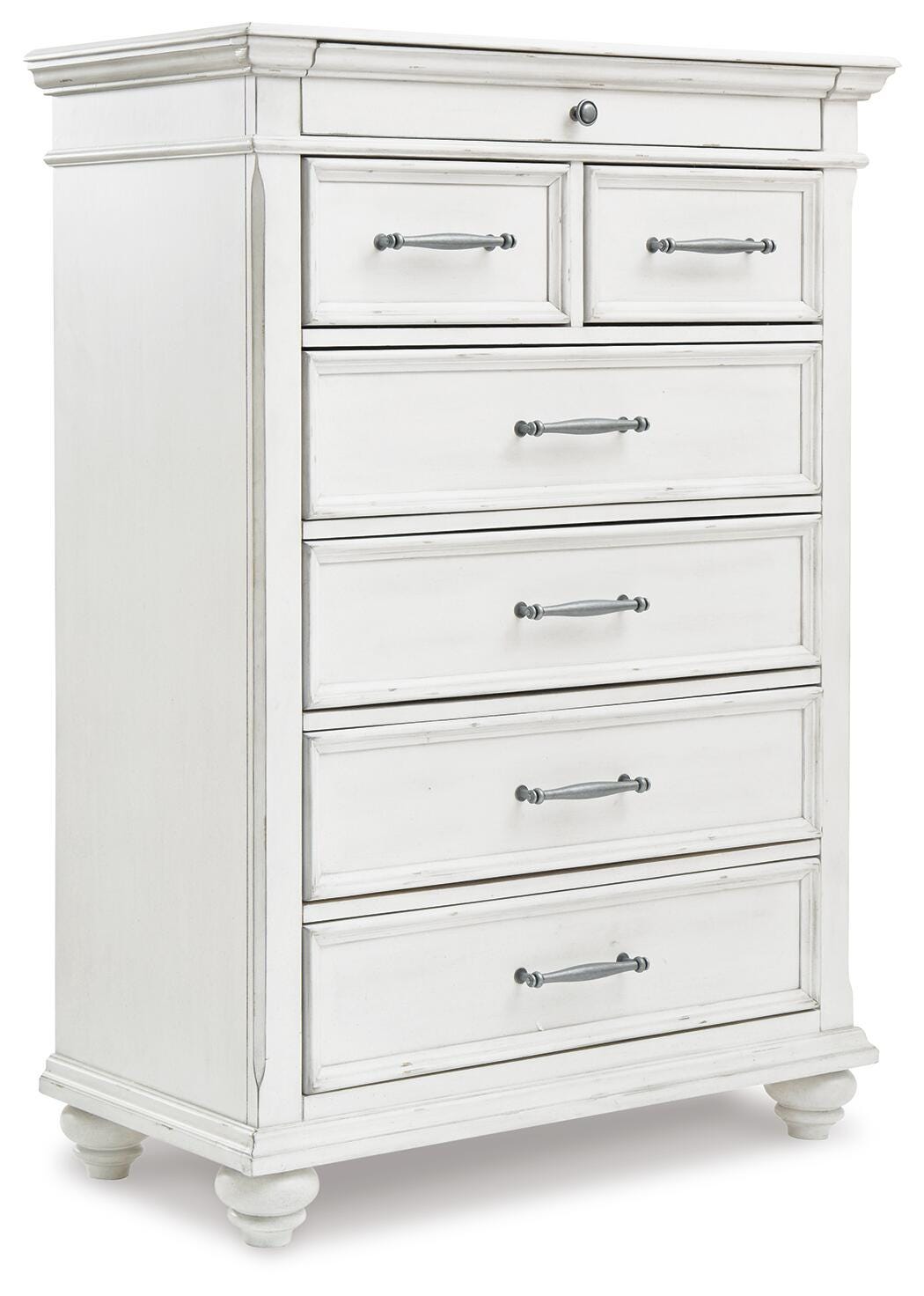 Kanwyn Chest of Drawers - White (1)