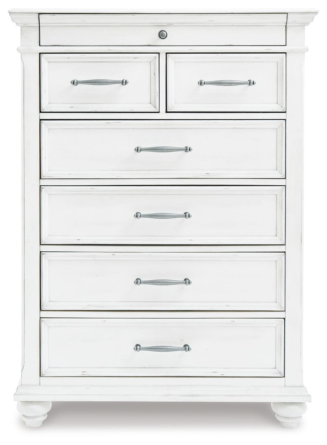 Kanwyn Chest of Drawers - White (3)