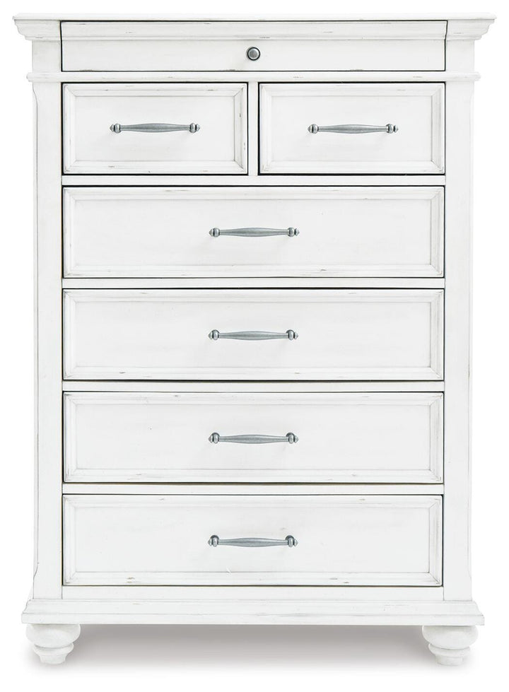 Kanwyn Chest of Drawers - White (3)