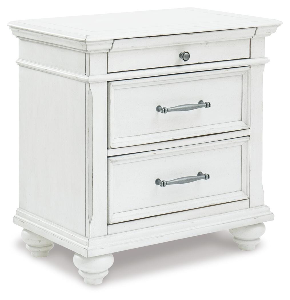 Kanwyn Nightstand - White (1)