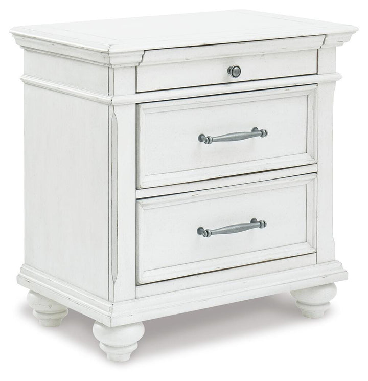Kanwyn Nightstand - White (1)