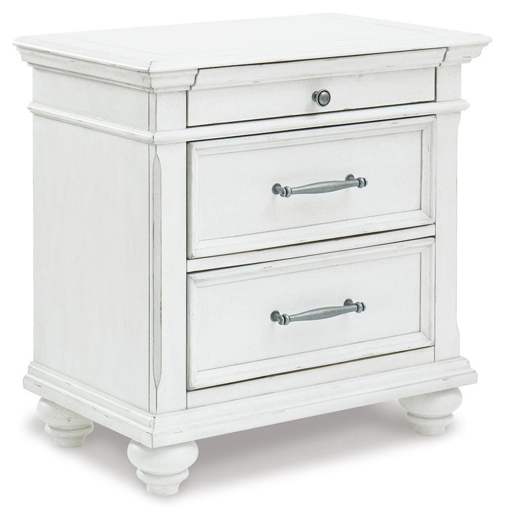 Kanwyn Nightstand - White (1)