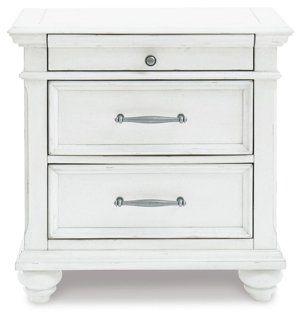 Kanwyn Nightstand - White (3)
