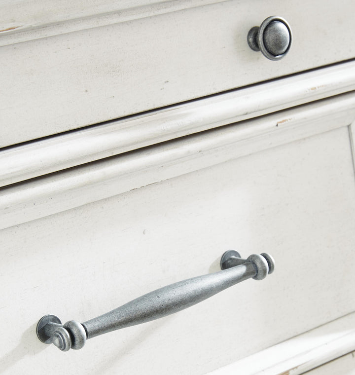 Kanwyn Dresser and Mirror - Whitewash (5)