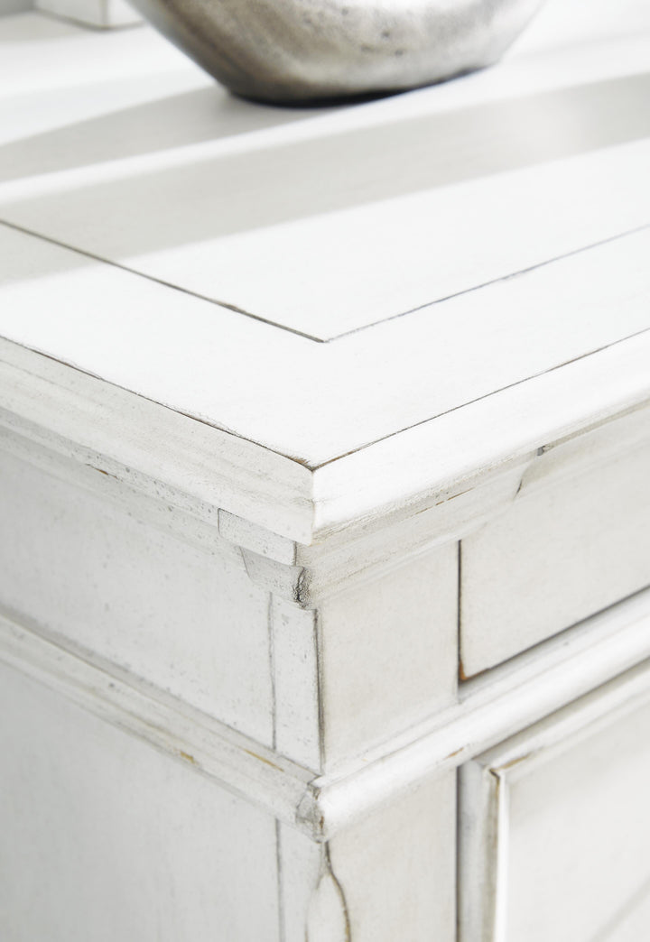 Kanwyn Dresser and Mirror - Whitewash (6)