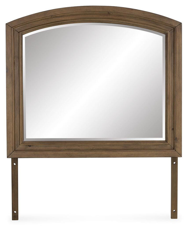 Feddinger Bedroom Mirror - Light Brown (3)