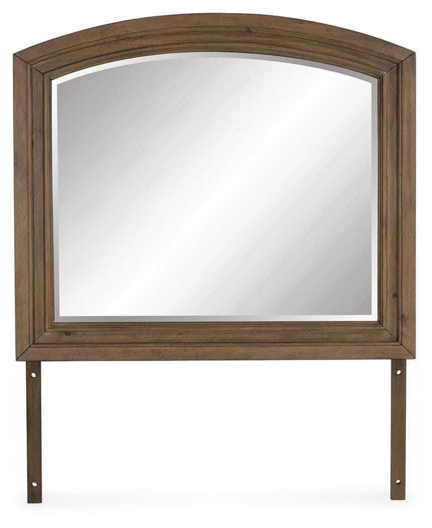 Feddinger Bedroom Mirror - Light Brown (3)
