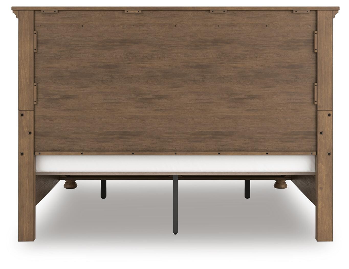 Feddinger King Panel Storage Bed - Light Brown (2)