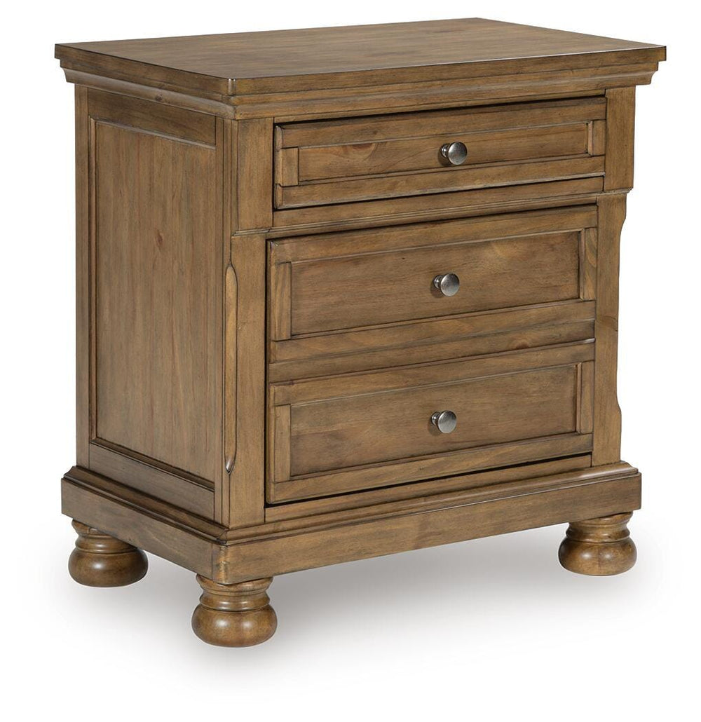 Feddinger Nightstand - Light Brown (1)