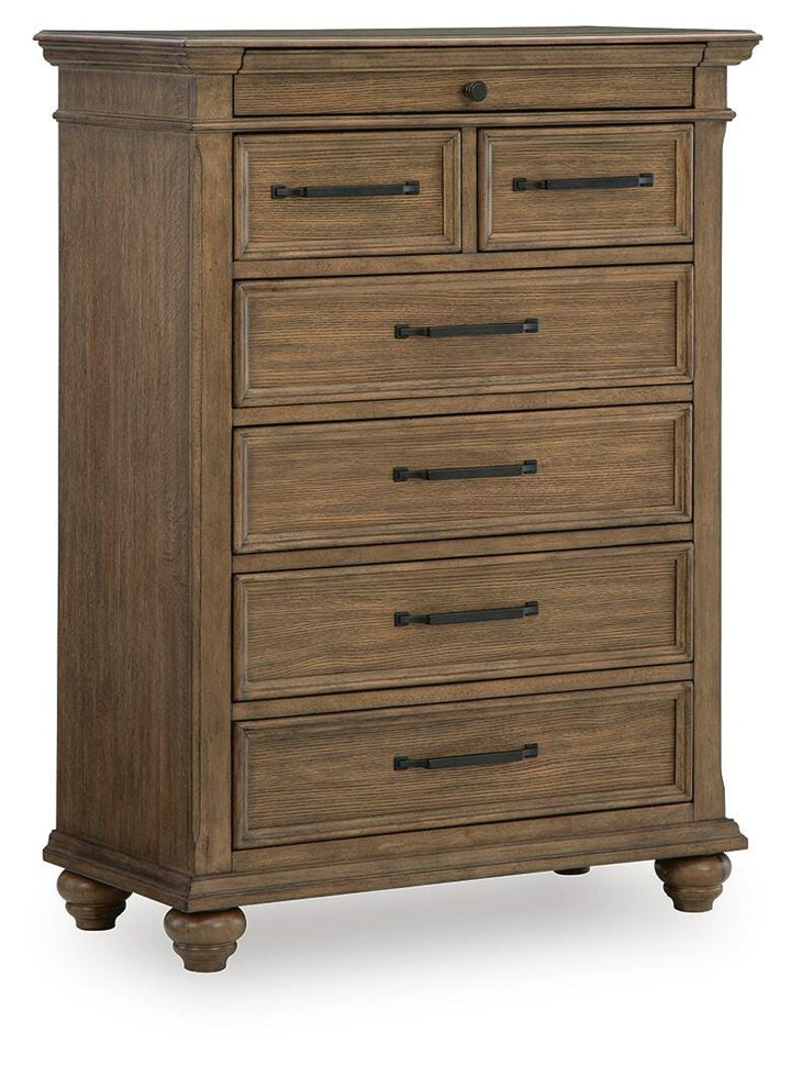 Karallin Chest of Drawers - Medium Brown (1)