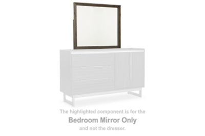 Arkenton Bedroom Mirror - Dark Gray