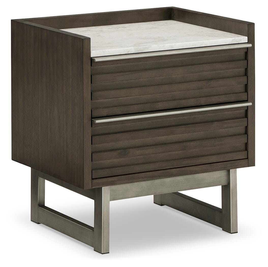 Arkenton Nightstand - Dark Brown (1)