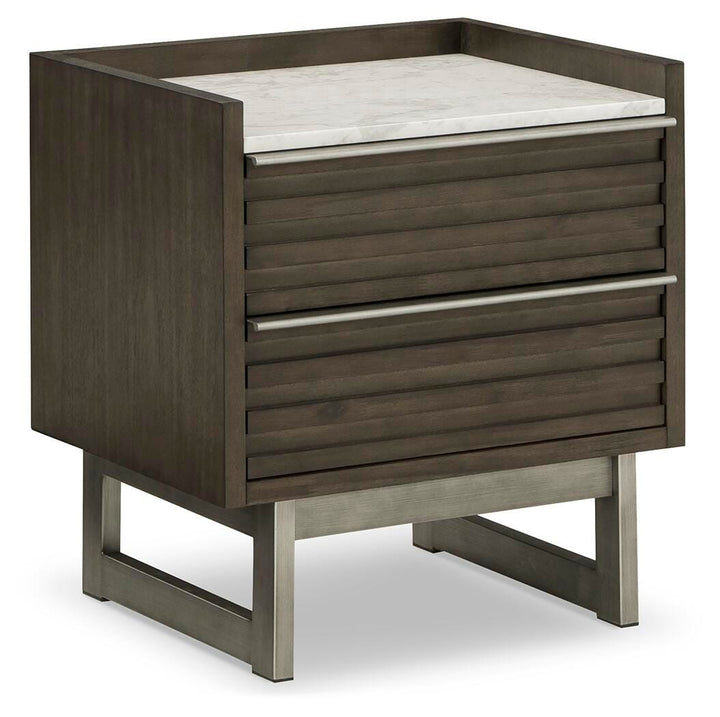 Arkenton Nightstand - Dark Brown (1)