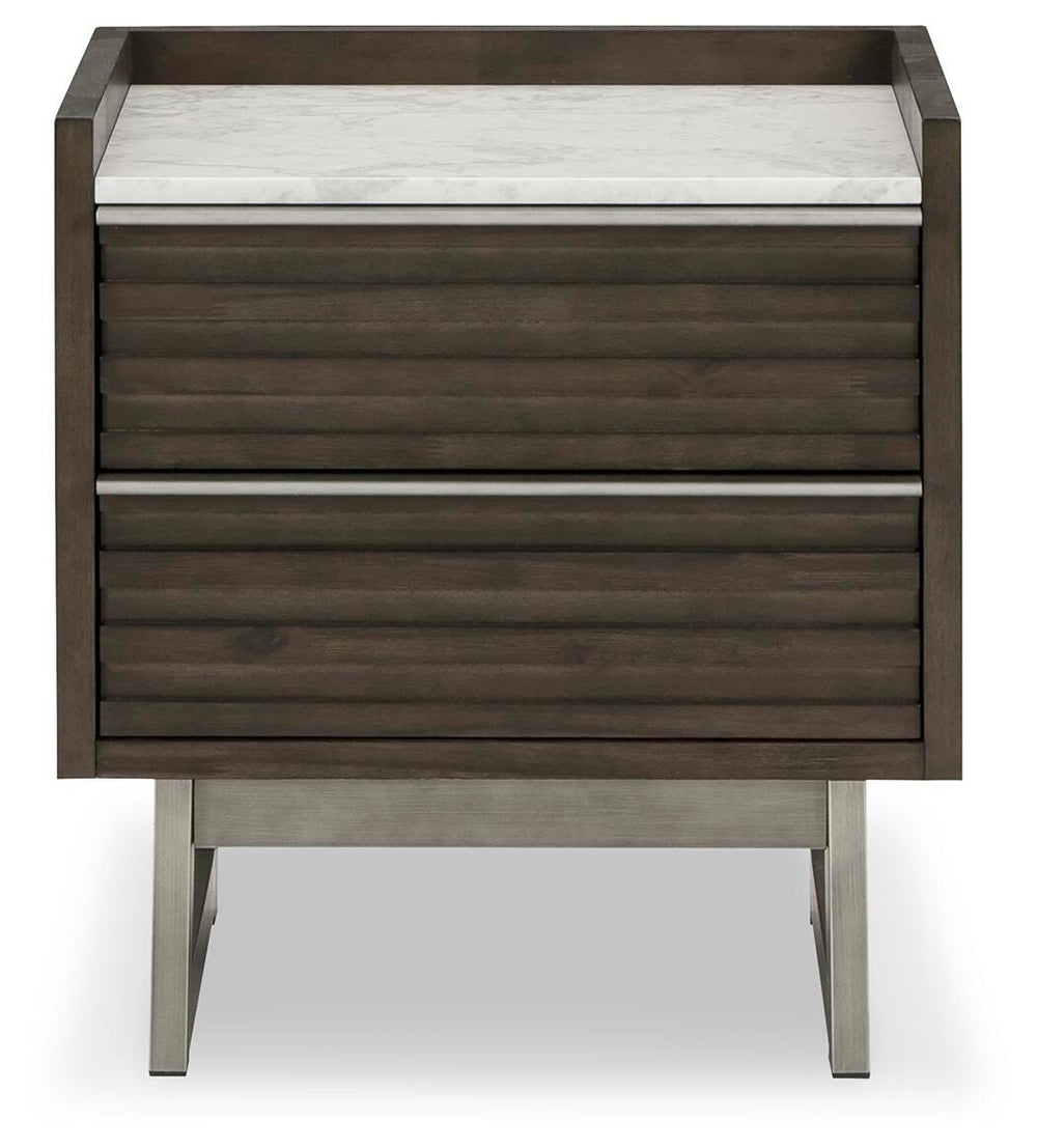Arkenton Nightstand - Dark Brown (4)