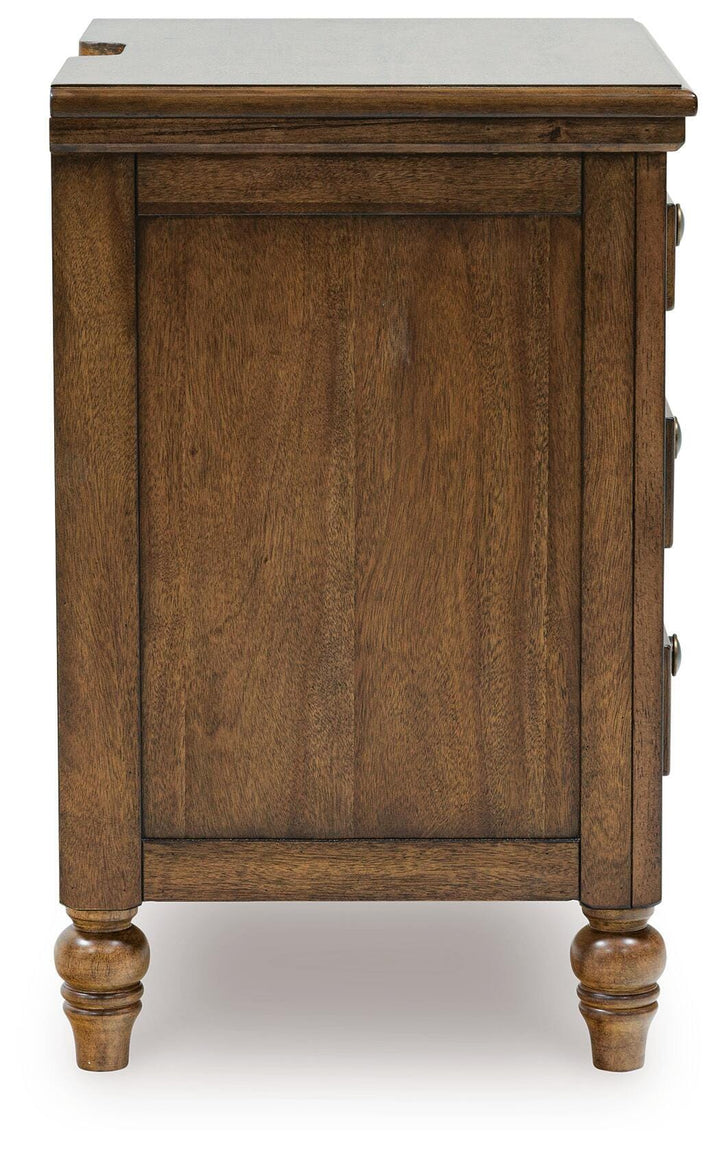 Sturlayne Nightstand - Dark Brown (5)