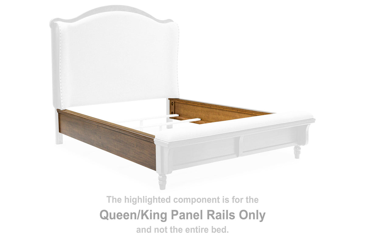 Sturlayne Queen/King Panel Rails - Dark Brown (1)