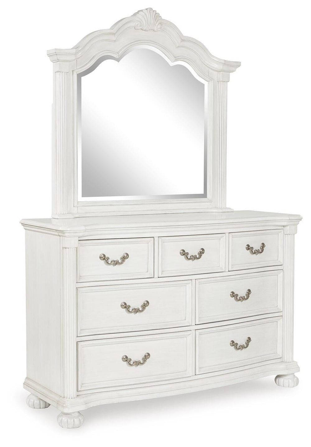 Montelaine Dresser and Mirror - White (1)