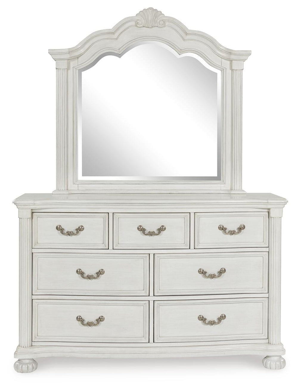 Montelaine Dresser and Mirror - White (4)