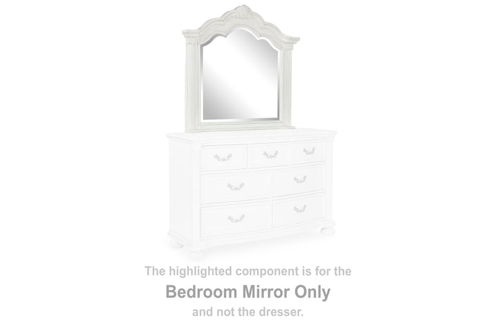 Montelaine Bedroom Mirror - White (2)