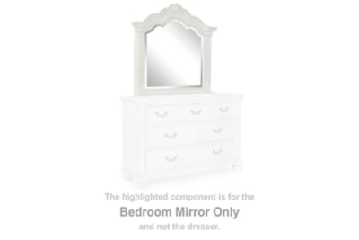 Montelaine Bedroom Mirror - White