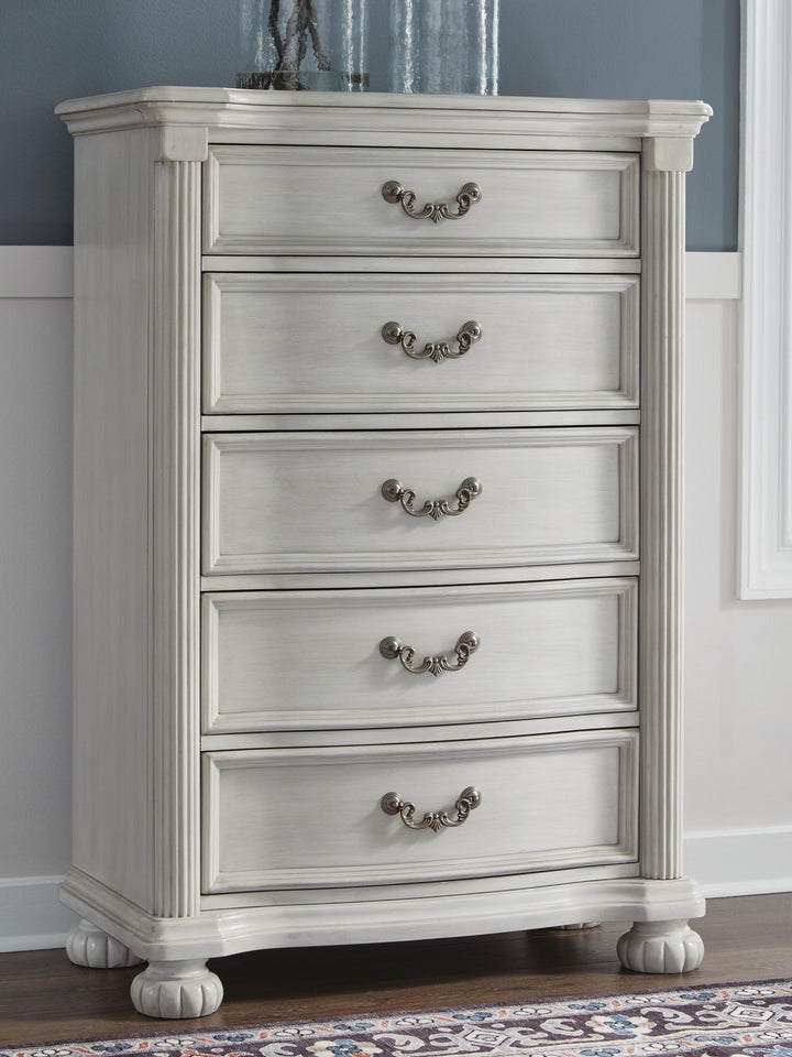 Montelaine Chest of Drawers - White (2)
