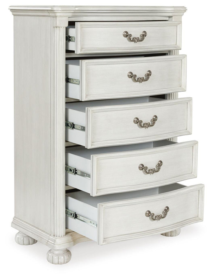 Montelaine Chest of Drawers - White (3)