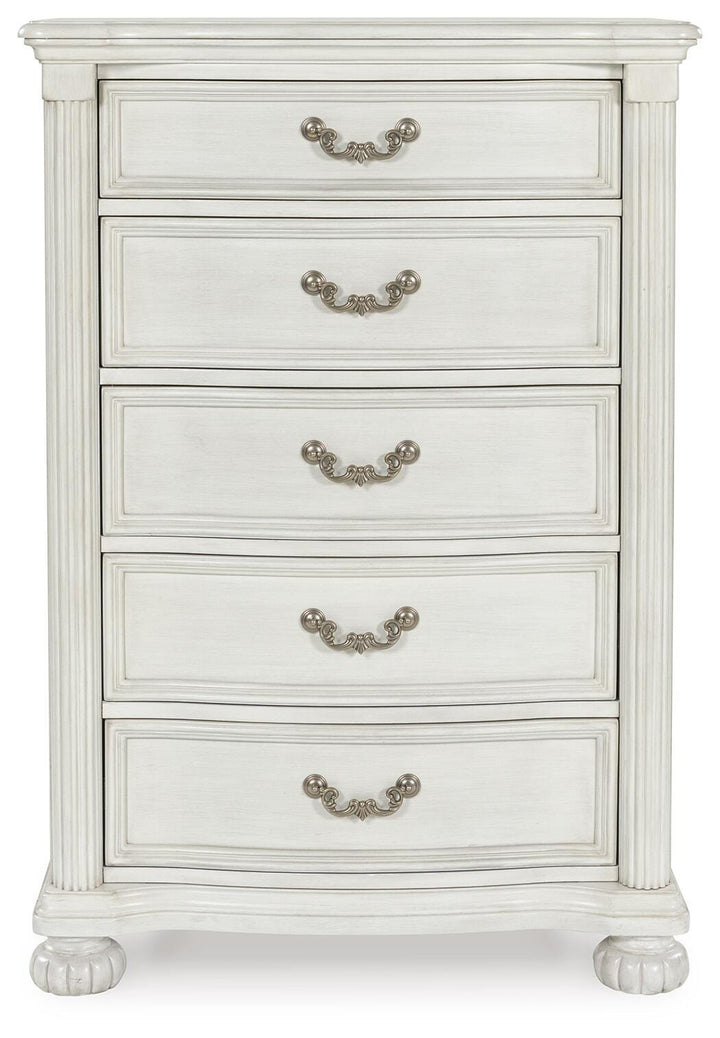 Montelaine Chest of Drawers - White (4)