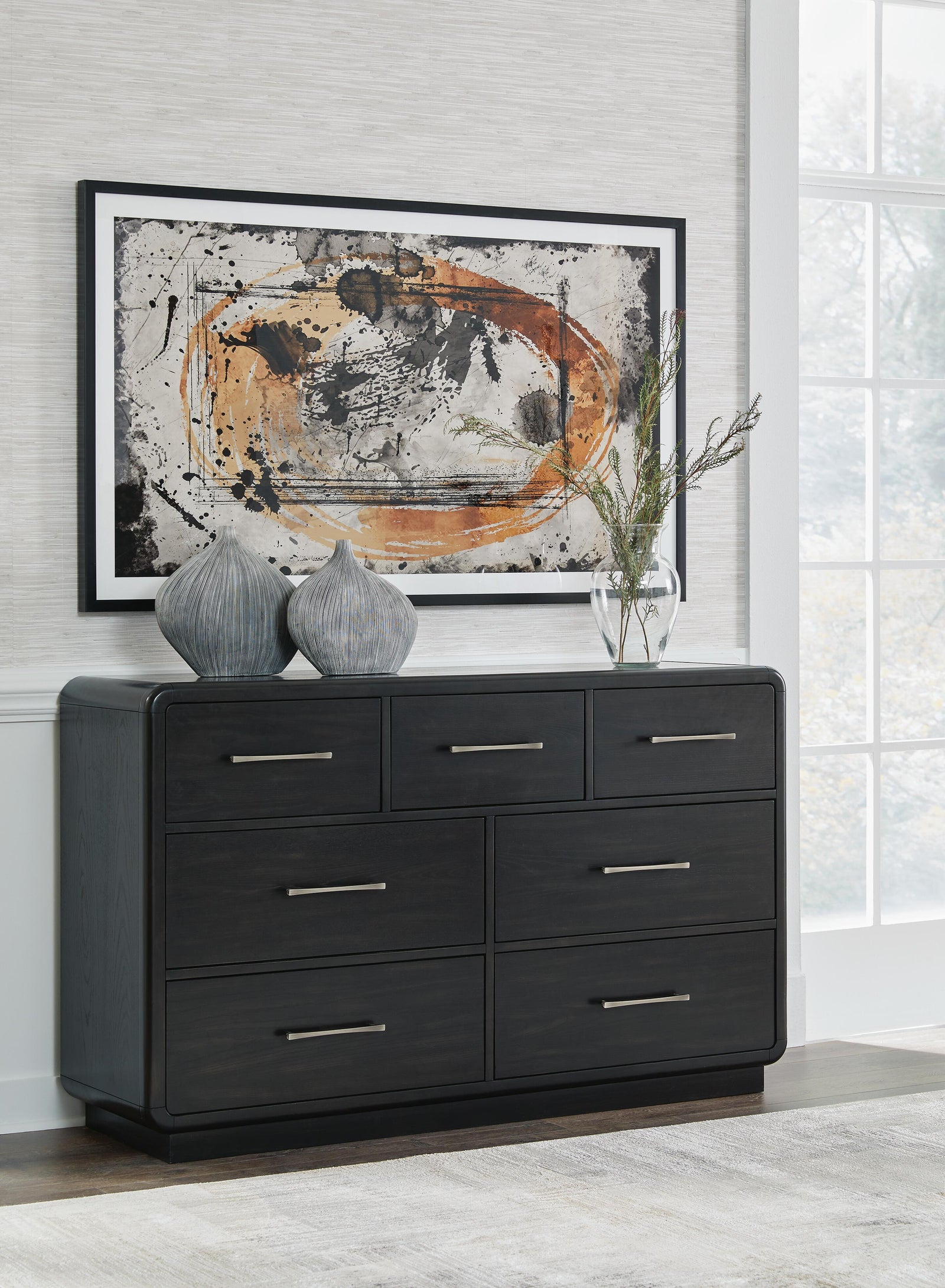 Rowanbeck Dresser - Black (2)