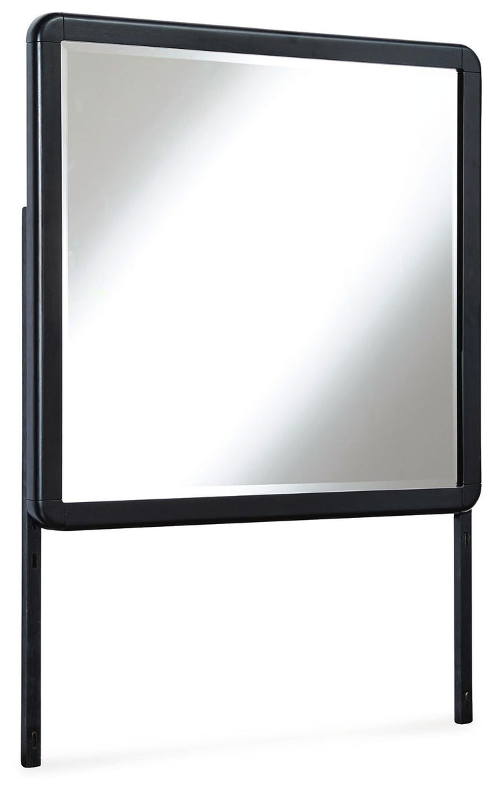 Rowanbeck Bedroom Mirror - Black (1)