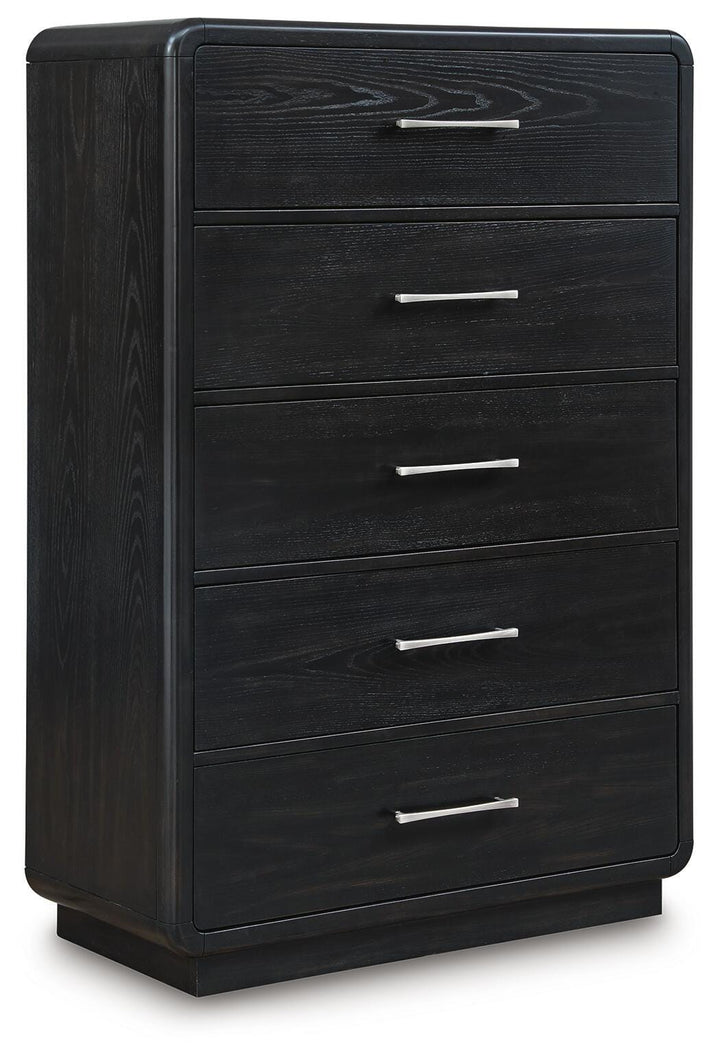 Rowanbeck Chest of Drawers - Black (1)