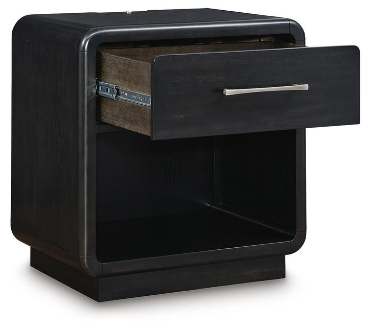 Rowanbeck Nightstand - Black (3)