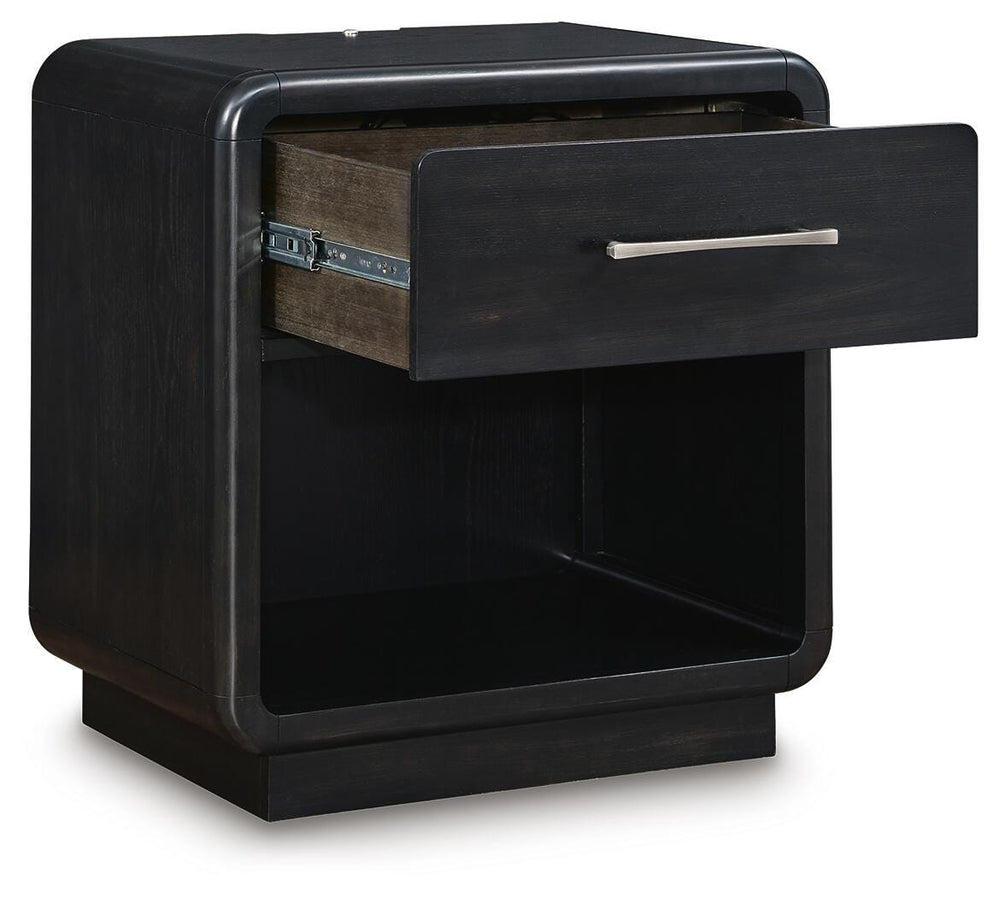 Rowanbeck Nightstand - Black (3)
